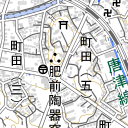 佐賀県唐津市町田 [41202068000] | 国勢調査町丁・字等別境界データセット