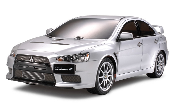 タミヤ 電動RCカーシリーズ 1/10RC 三菱ランサーエボリュ-ション X (TT
