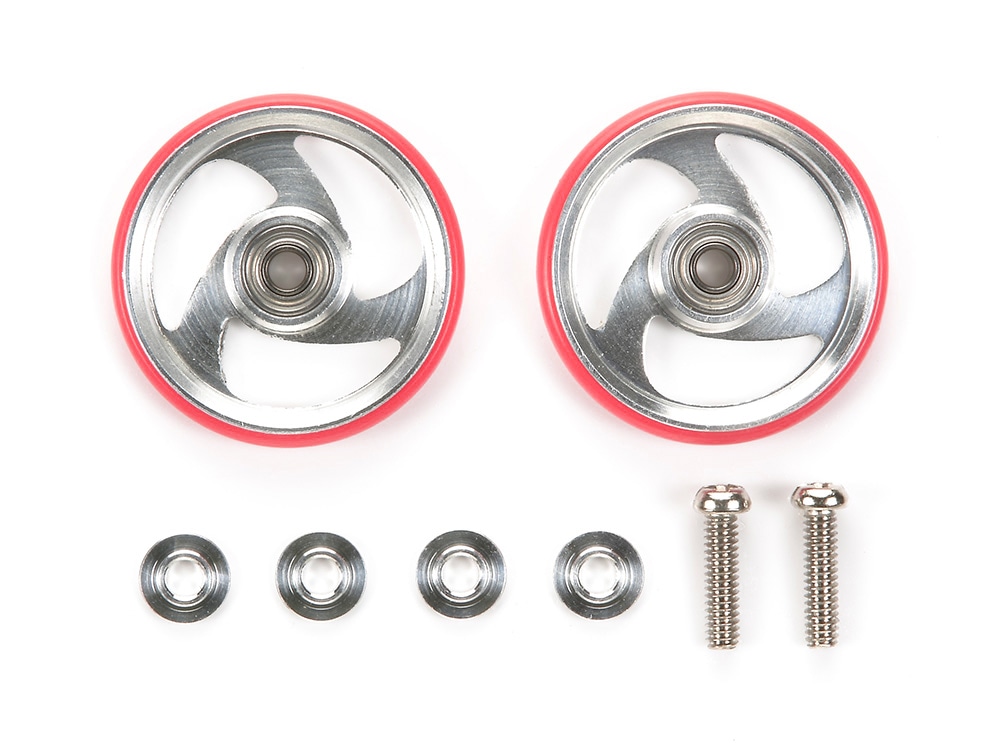 タミヤ ミニ四駆特別企画 19mmプラリング付 アルミベアリングローラー