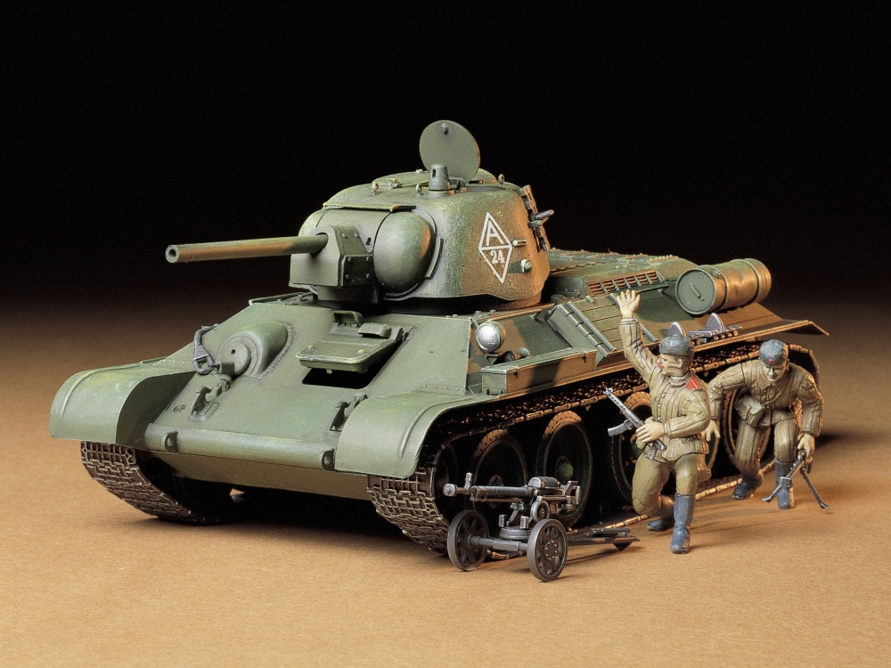 タミヤ 1/35 ミリタリーミニチュアシリーズ ソビエト T34/76戦車 1943
