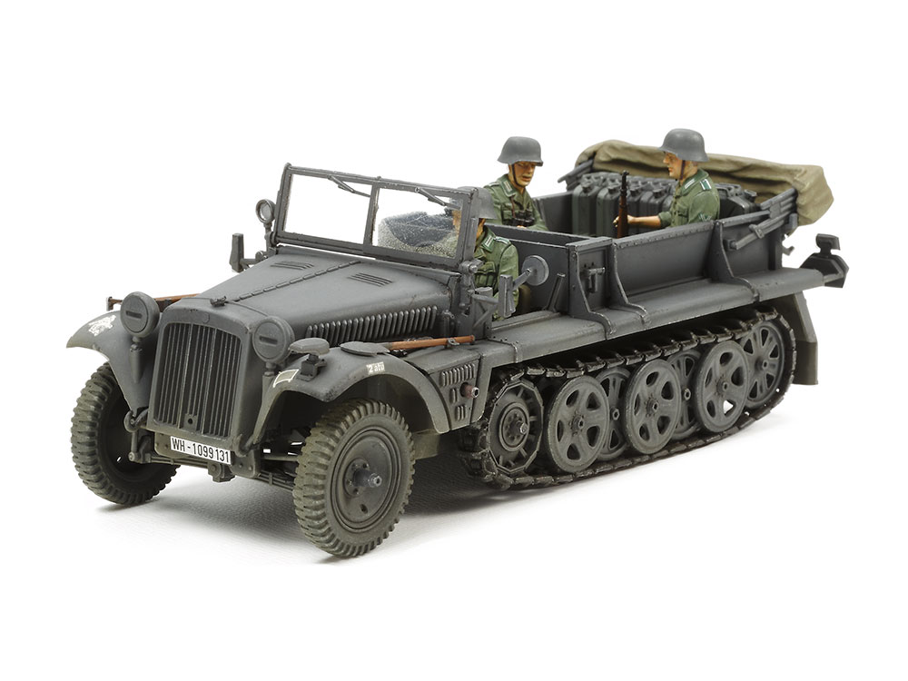 タミヤイタレリシリーズ 1/35 ドイツ 1トンハーフトラック Sd.Kfz.10