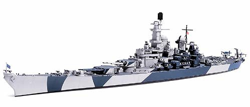 タミヤ 1/700 ウォーターラインシリーズ アメリカ海軍 戦艦アイオワ