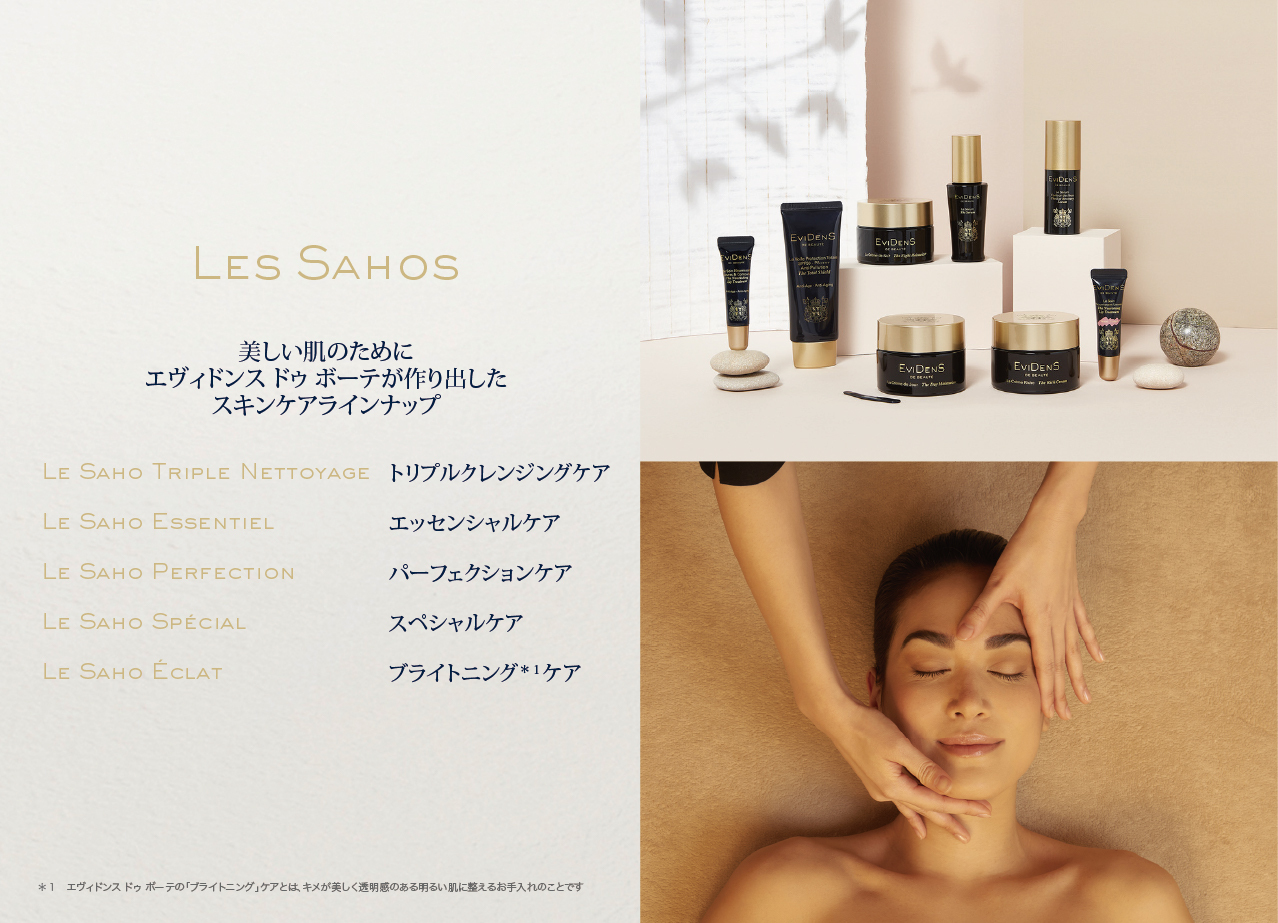 エヴィドンス ドゥ ボーテ パンフレット