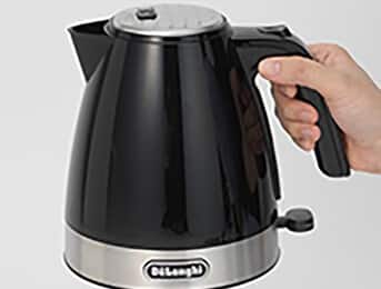 アクティブ 電気ケトル インテンス ブラック KBLA1200J-BK | De'Longhi JP