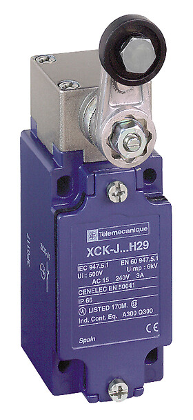XCKJ10513 - Limit switch, XC Standard, XCKJ, steel roller lever