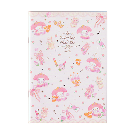 バレエ・ダンス用品のミルバ / NB15646 A5ノート メルヘンプリンセス