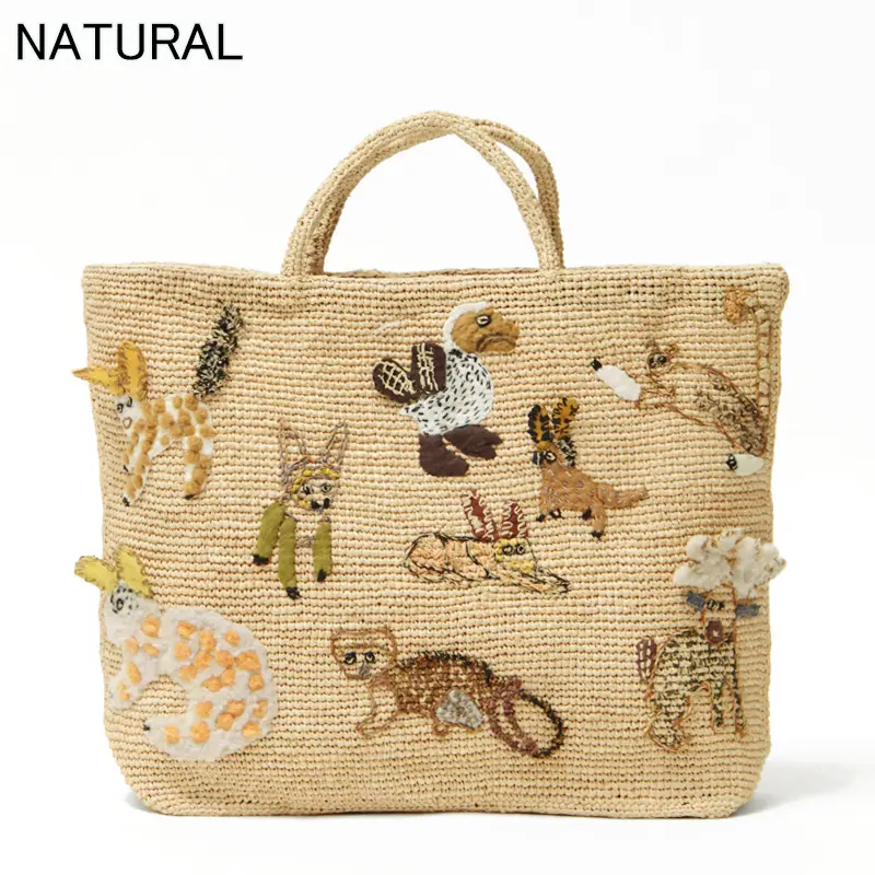 ソフィーディガールのラフィア かごバッグ ｜送料無料|NATURAL | DANJO