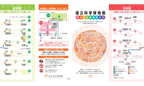 館内ガイド制作】国立科学博物館「やさしい館内ガイド」の編集