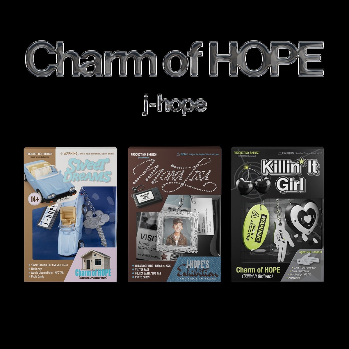 BTS J-HOPE、新しいカタチで感動を──7月11日発売 NFCアルバム「Charm