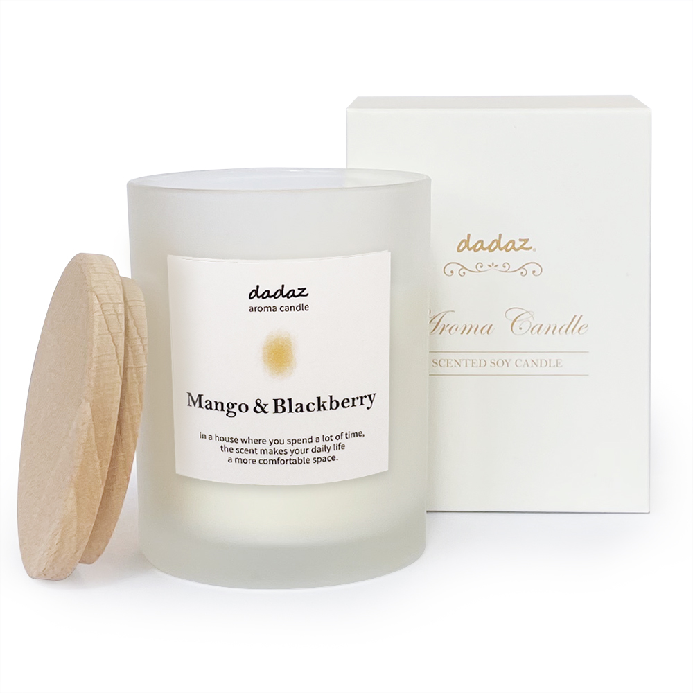 アロマキャンドル＜マンゴー&ブラックベリー＞｜dadaz公式サイト