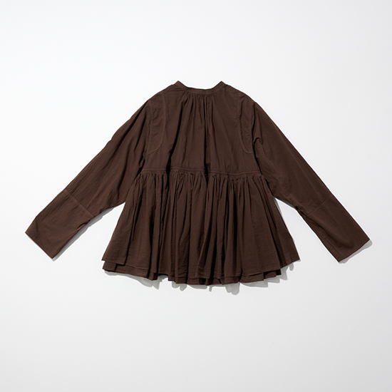 Curensology]レイヤードギャザーブラウス | KOBUNSHA SELECT SHOP