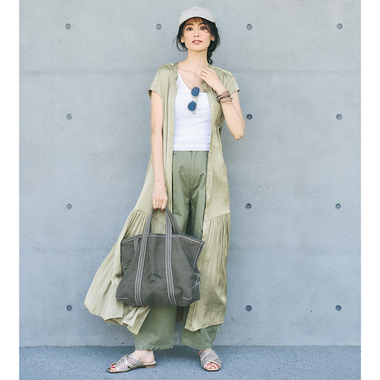 Chaos]サンドシルク調の2WAYドレープワンピース | KOBUNSHA SELECT