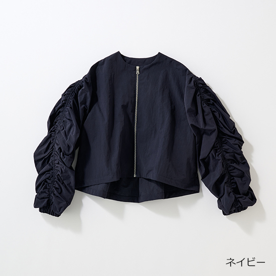 優待価格[THREE SQUARE]ボリュームスリーブブルゾン | KOBUNSHA SELECT