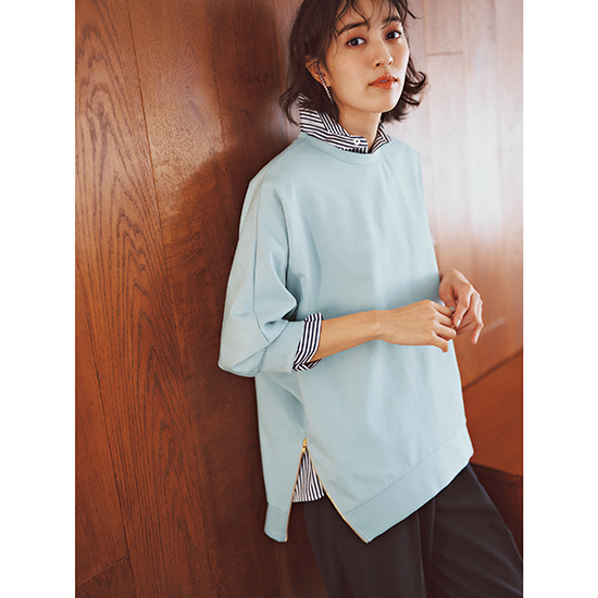 Emma Taylor]ライトダンボールサイドジッププルオーバー | KOBUNSHA