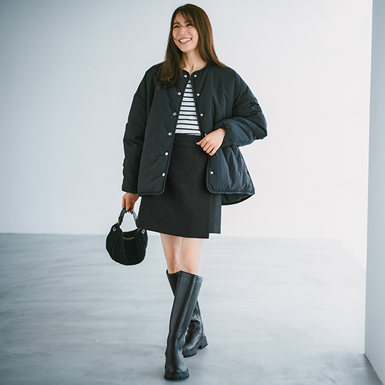 CAVEZAROSSO]タフタウインドカフステントブルゾン | KOBUNSHA SELECT