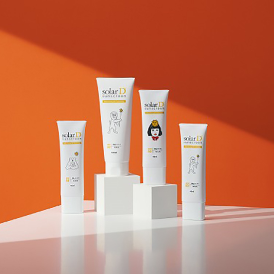 solar D 日焼け止め SPF50+ PA++++ 100ml　3本 ソーラーD（solarD）｜必要な波長を妨げない日焼け止め