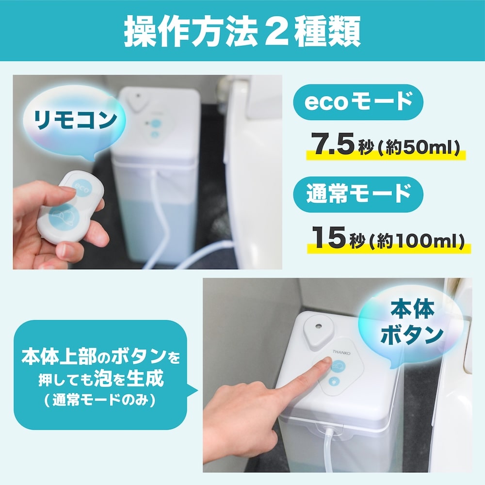 後付けトイレバブルクッション「あわらくBIG」 | 【公式】サンコー通販