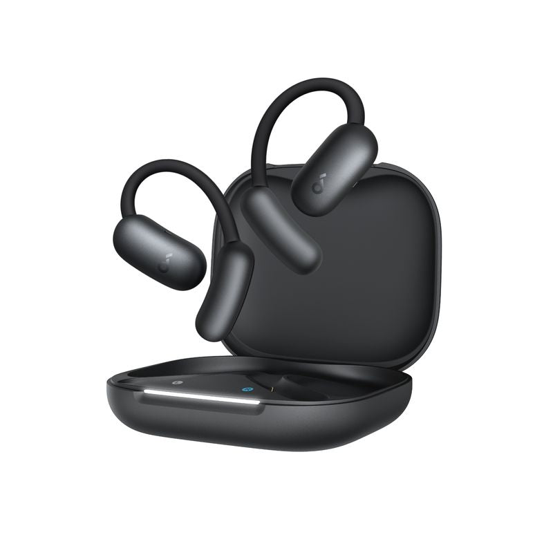 Soundcore by Anker Aerofit 2 | Secure Open-Ear Sport Earbuds - Black