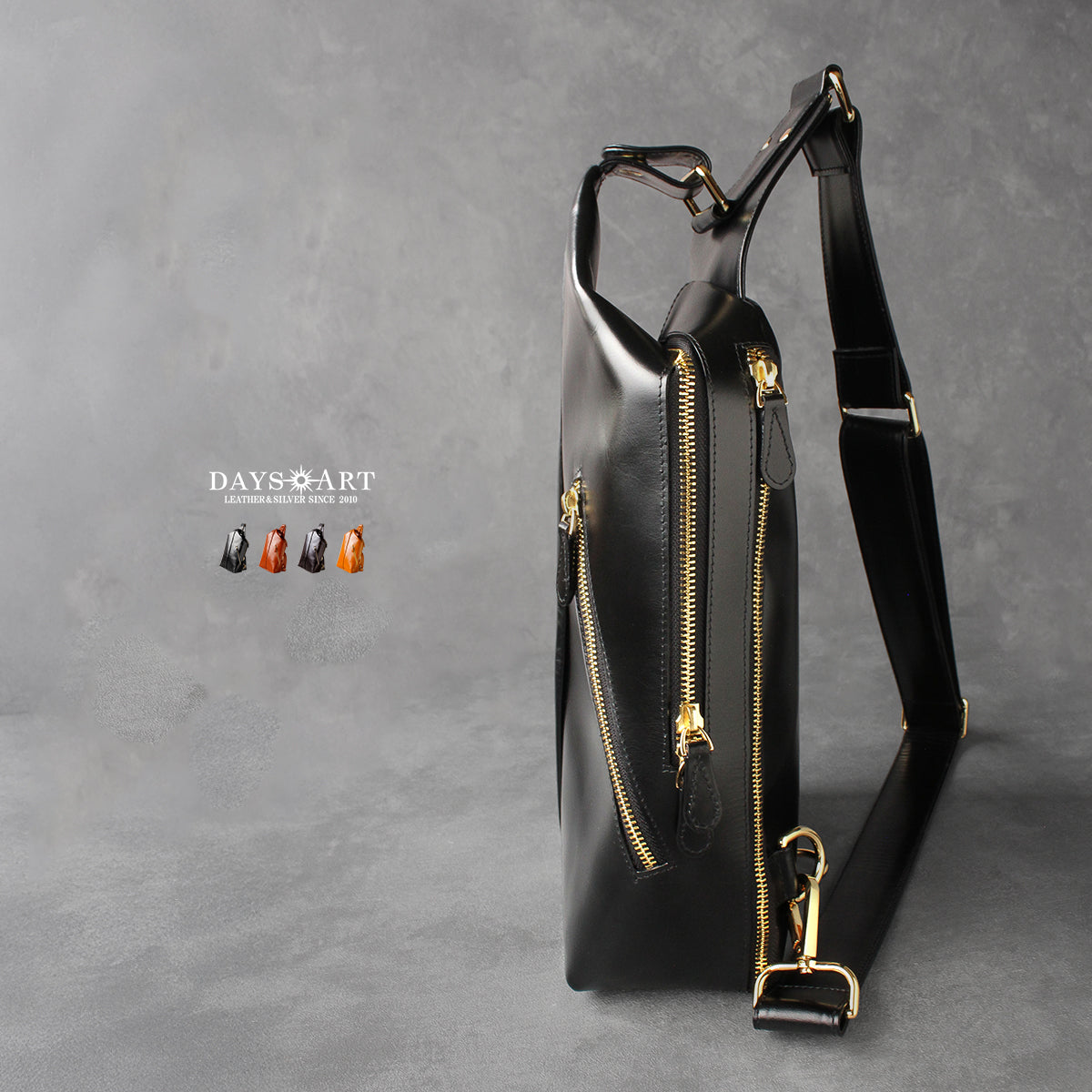 DAYSART 本革 レザーバッグ ボディバッグ i-padモデル lb053