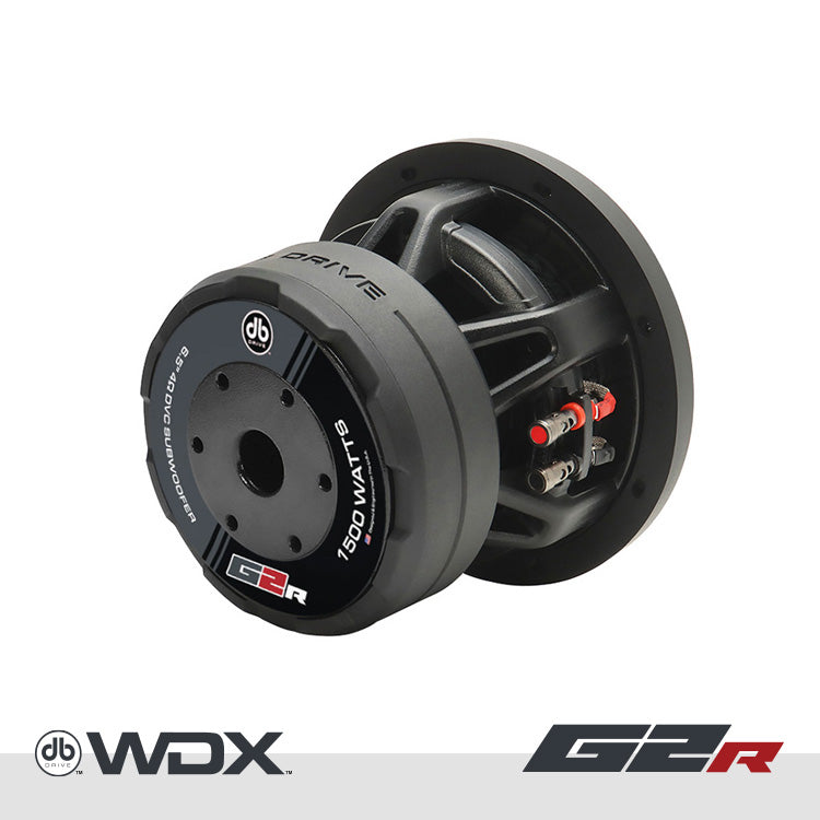 WDX6.5G2R.4 : 6.5 in. Dual 4-Ohm Subwoofer – DB Drive