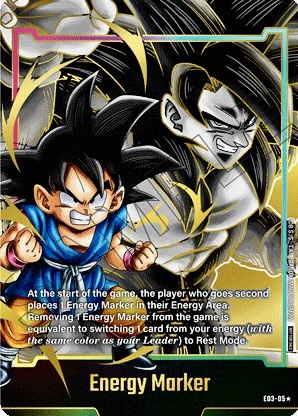 ドラゴンボール DBFW E-60 エナジーマーカー パラレル エナジー