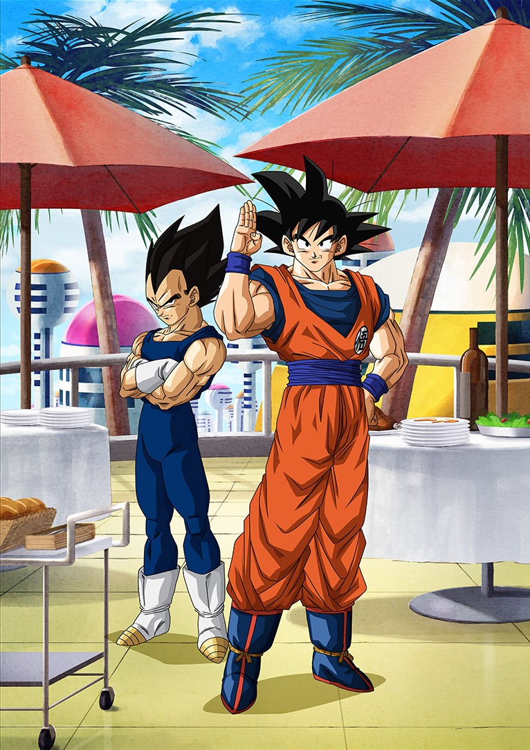 ドラゴンボールZ ドッカンバトル 10周年記念 クリアケースキーホルダー