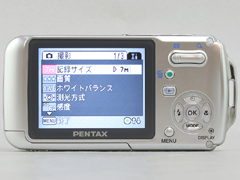 実写速報】ペンタックス Optio W20