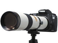 ケンコー、超望遠レンズ「ミラー800mm F8 DX」と「ED 500mm F8 DX」