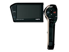 三洋電機、CMOSセンサーになった「Xacti DMX-HD800」