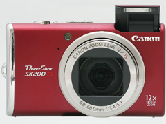 新製品レビュー】キヤノン「PowerShot SX200 IS」