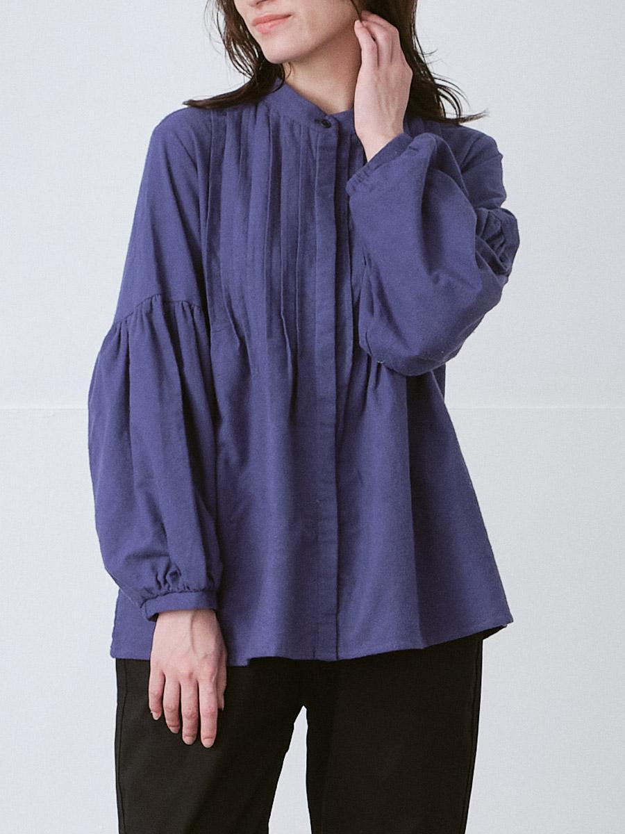 ピンタックブラウス 綿ネル起毛 | シャツBLナガソデ | 【公式】D*g*y