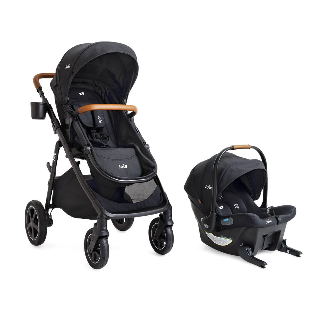 Joie Ginger DLX and Mint Latch Travel System | Pramette Travel System