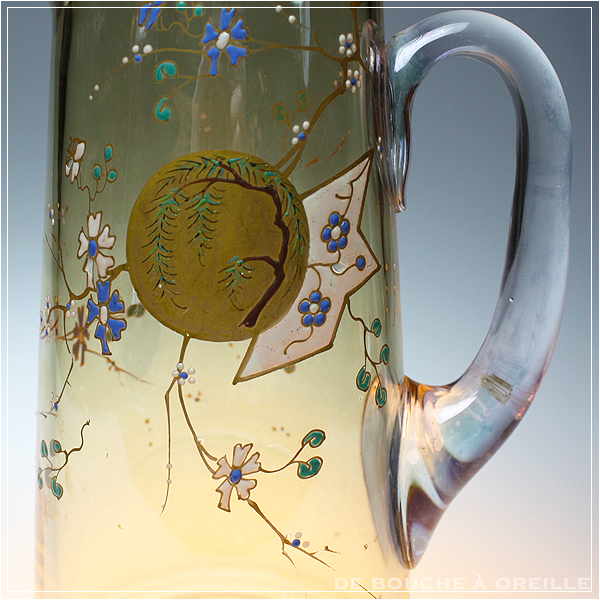 オールドバカラ アンティーク DE BOUCHE A OREILLE / Baccarat Pichet