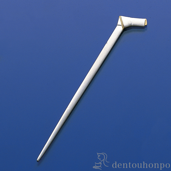 銀製 楊枝 文結 / おしゃれ 茶道具 菓子切り 高級 和菓子 東京銀器（銀