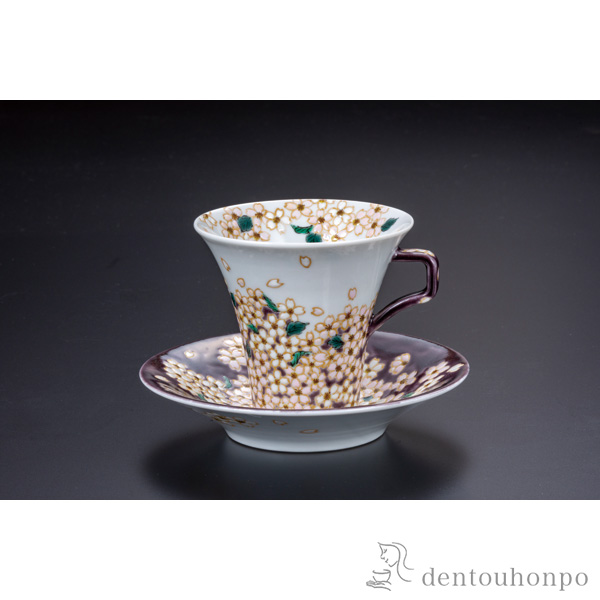 送料無料】 カップ＆ソーサー 夜桜 / セット ソーサー ティーカップ