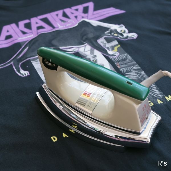 ナショナル 2号自動アイロン レトロ 電気アイロン NI-34A グリーン