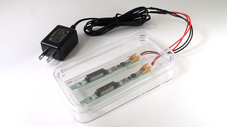 冷陰極蛍光管の点灯