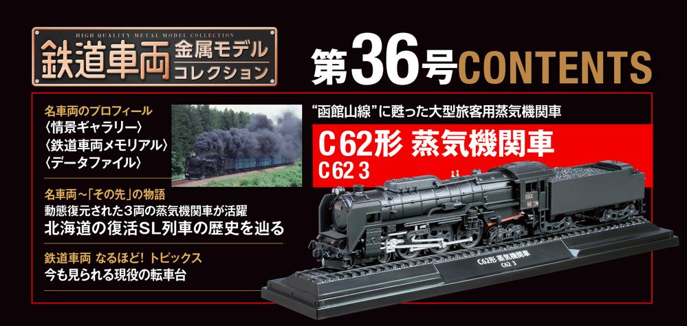 鉄道車両 金属モデルコレクション 第36号 | デアゴスティーニ公式