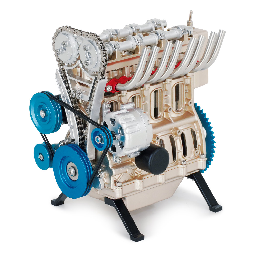 4気筒エンジンモデル 組立てキット | デアゴスティーニ公式