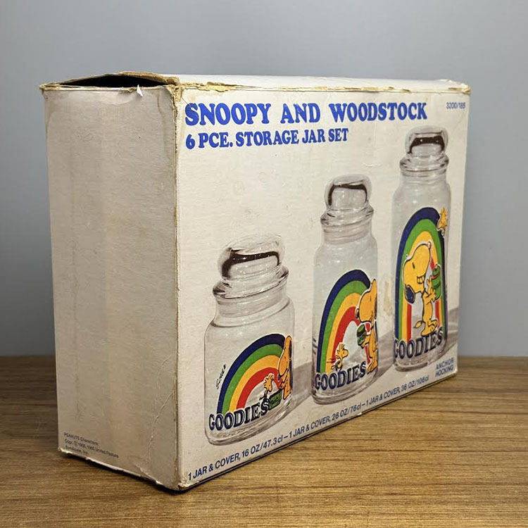 スヌーピー＆ウッドストック ストレージジャーBOXセット(ot2766