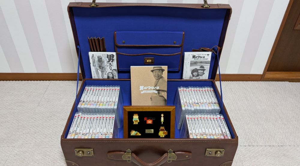 未使用新品 男はつらいよ DVDコレクション 1巻ー50巻セット 収納