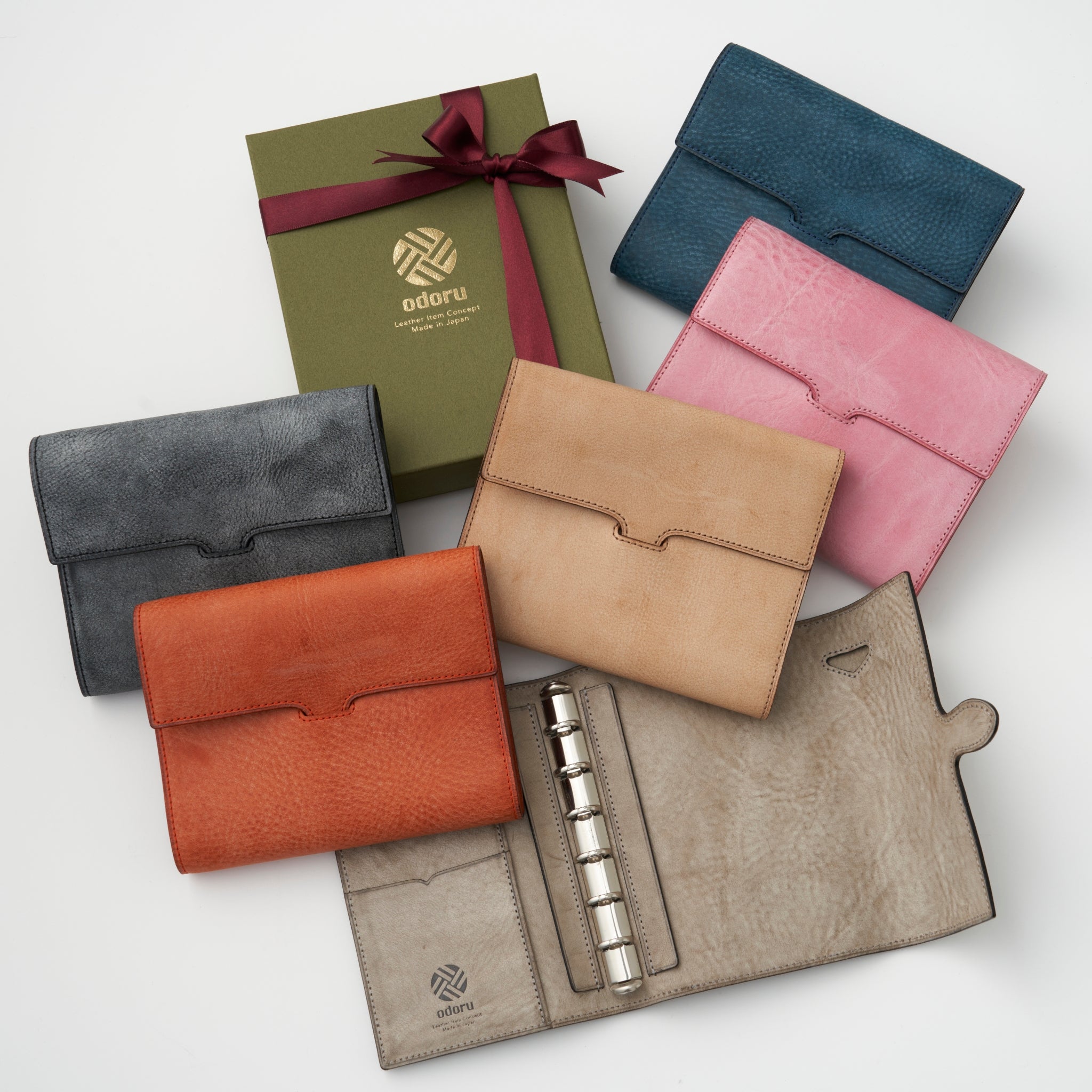 手帳】オドルオリーブレーベル｜システム手帳 ミニ6 13mm KAKUSHI