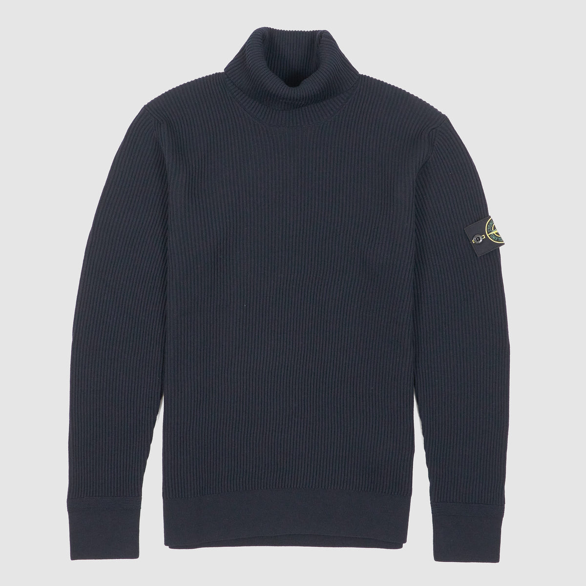 Stone Island Roll Neck Rib Knit Pullover - DeeCee style