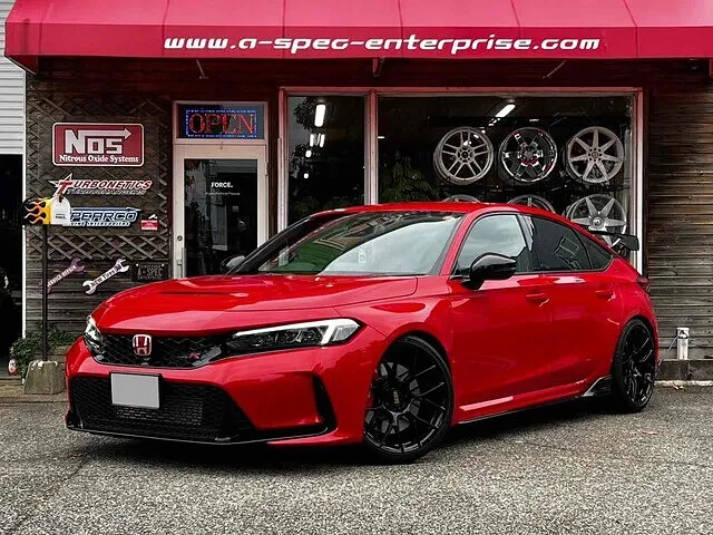 富山市 SPOONダウンサス交換 シビックタイプR FL5