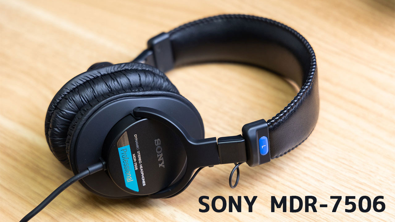 密閉型ヘッドホン「SONY MDR-7506」を購入！レコーディング用として1台