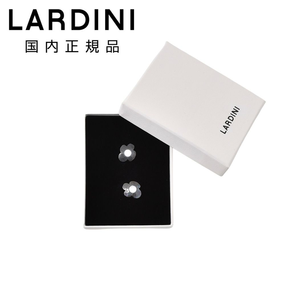 ラルディーニ LARDINI カフスボタン ブートニエール 2個 ホワイト 楽天