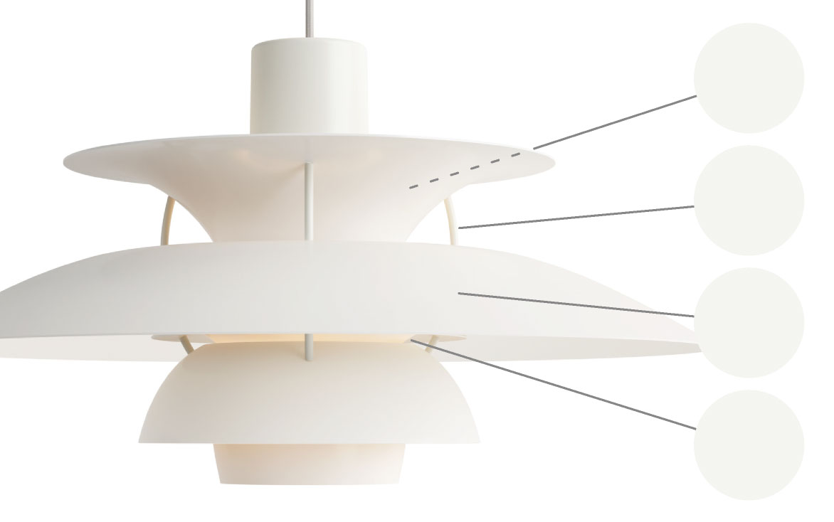 ルイスポールセン（Louis Poulsen） PH5 / モノクローム・ホワイト