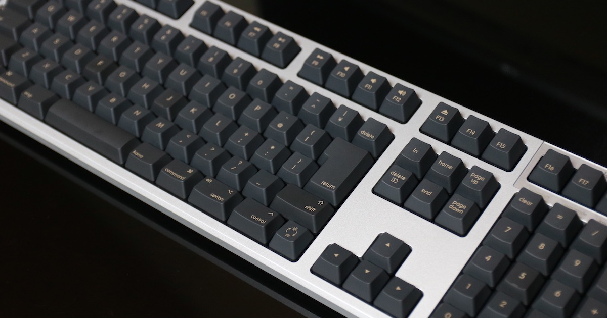 極上のキータッチを体現する「REALFORCE for Mac」購入レポート