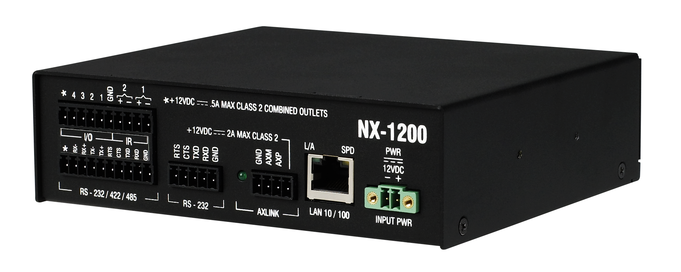 Controlador central integrado marca Amx modelo NX-1200