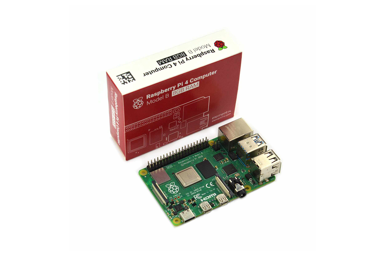 Raspberry Pi Model 4B-8GB - DFRobot